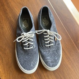 Vans Authentic Blue Floral shoes